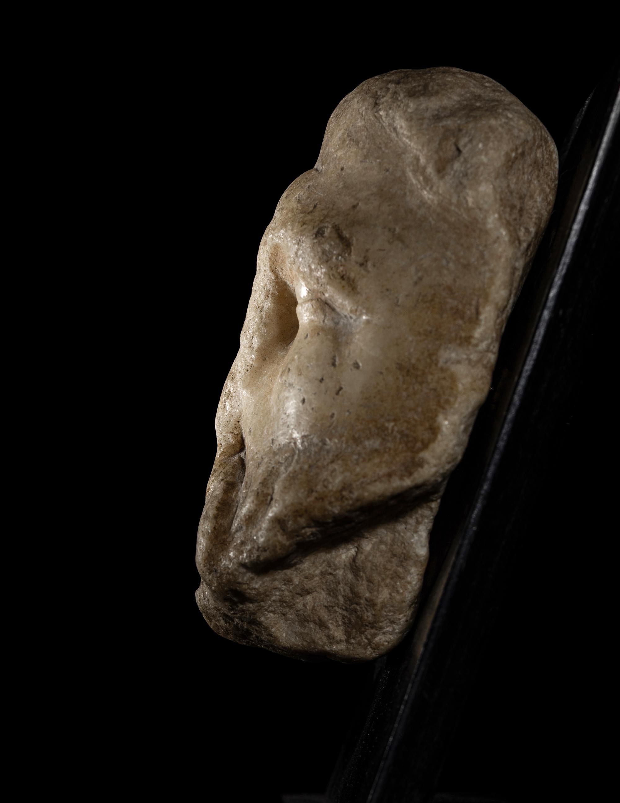 A Roman Marble Face Fragment