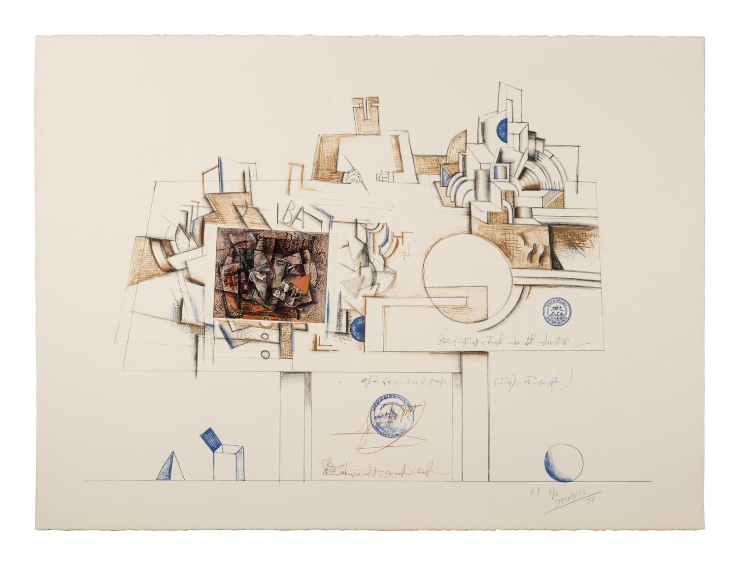 Braque (from Six Drawing Tables )