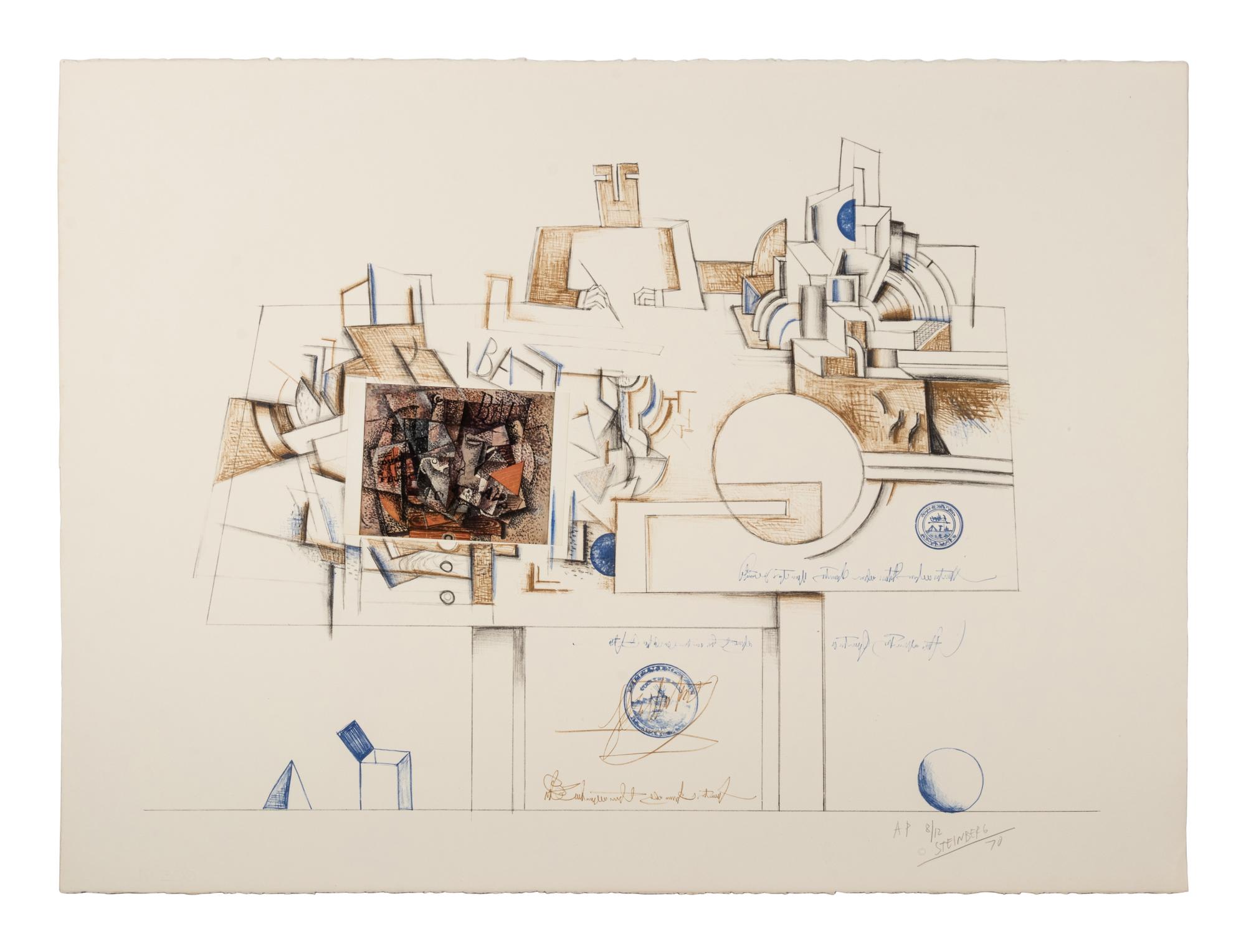 Braque (from Six Drawing Tables )
