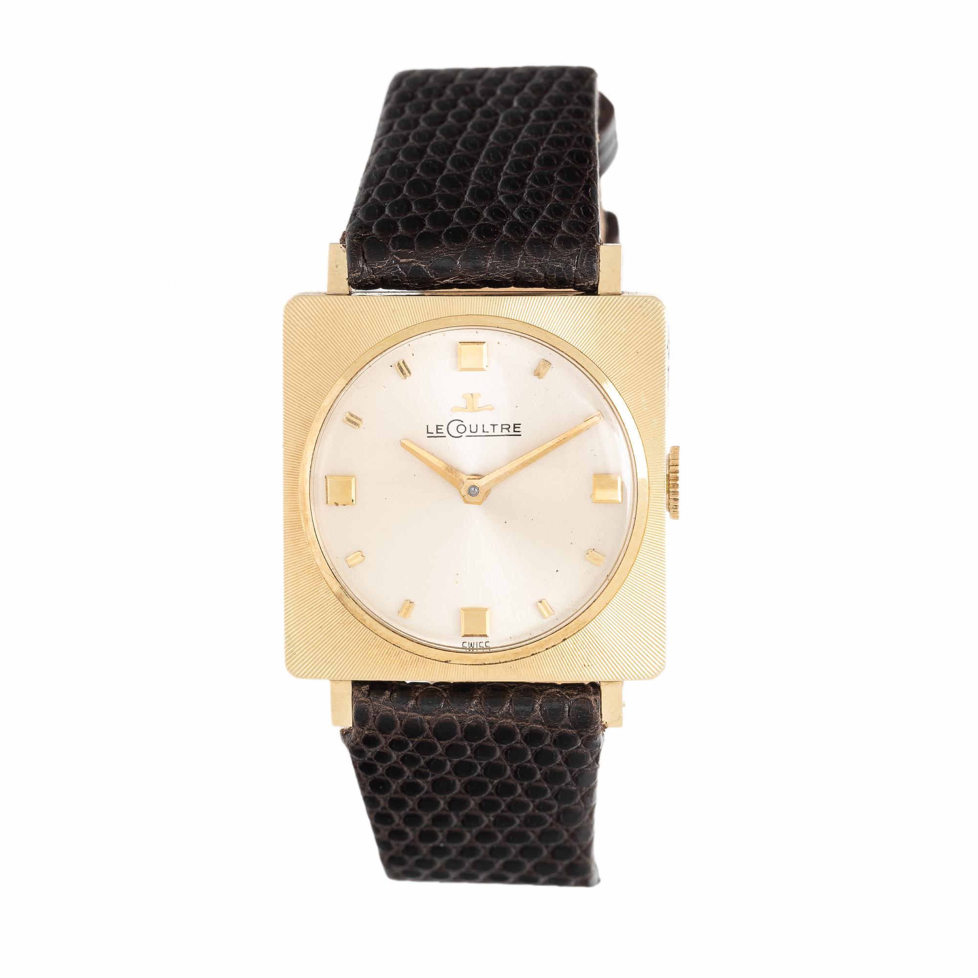 Le Coultre, 14K Yellow Gold Watch