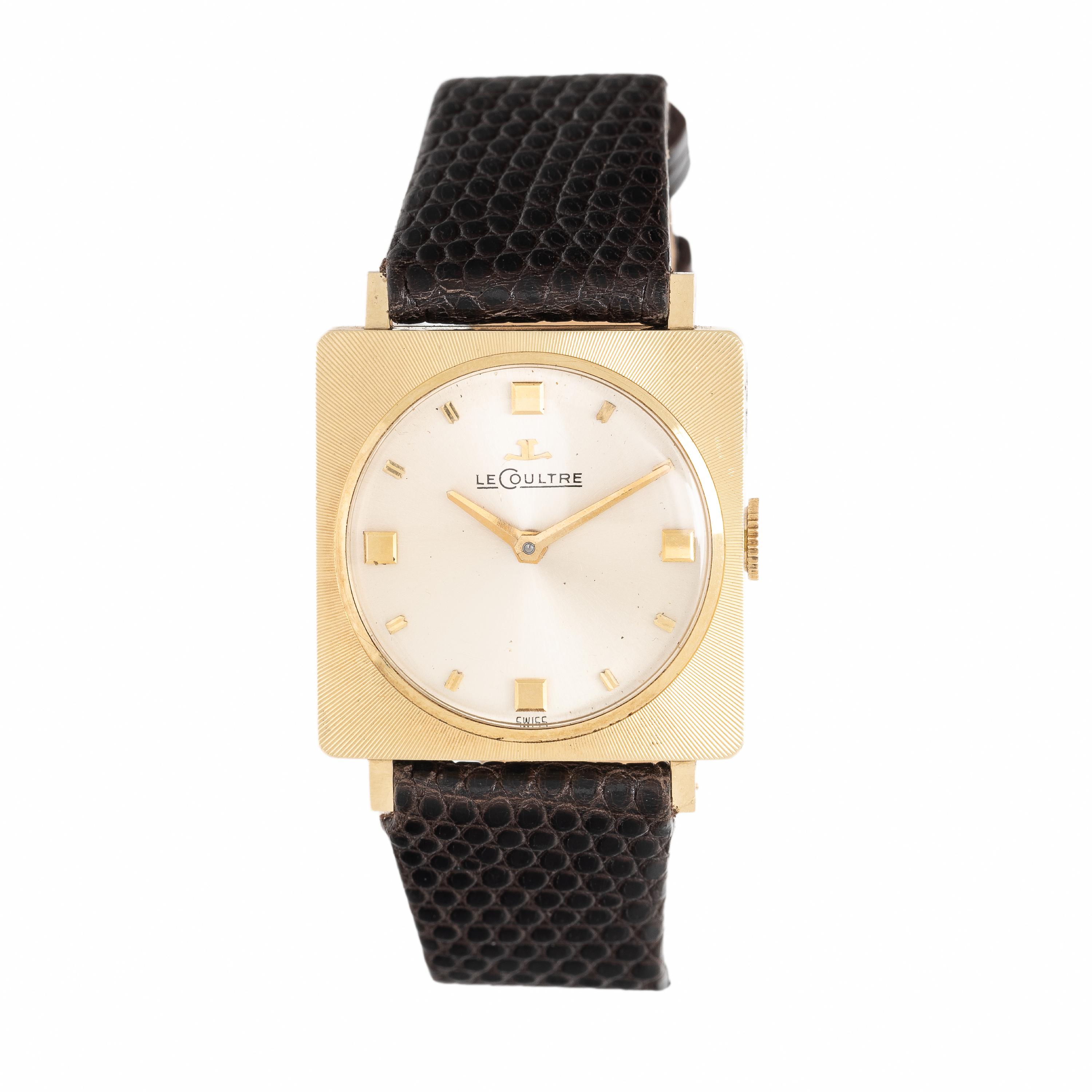 Le Coultre, 14K Yellow Gold Watch