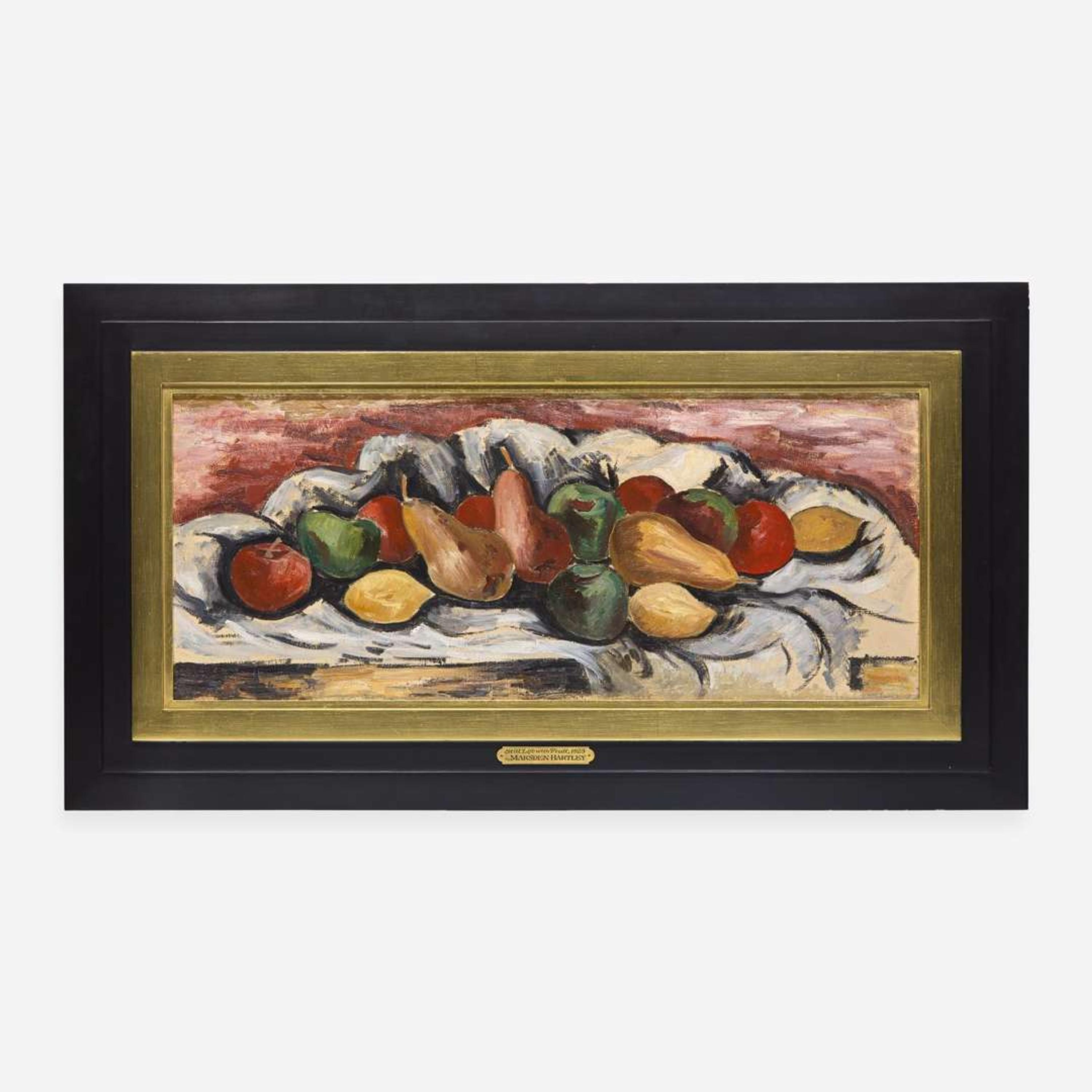 Marsden Hartley (American, 1877–1943) Still Life with Fruit