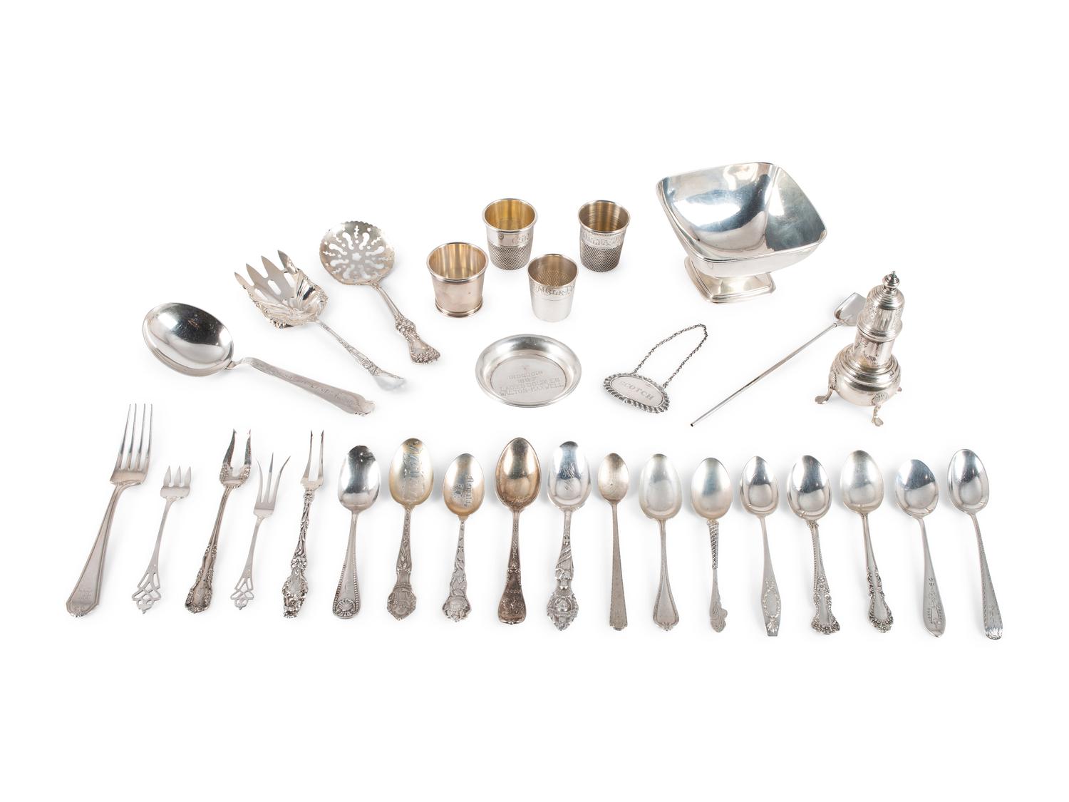 A Group of American Silver Articles
