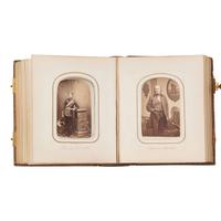 [Early Photography] Three Portrait Albums of European Personalities, Royalty and Other Notables