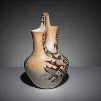 Joy Navasie (Hopi-Tewa, 1919-2012 — Pottery Wedding Vase