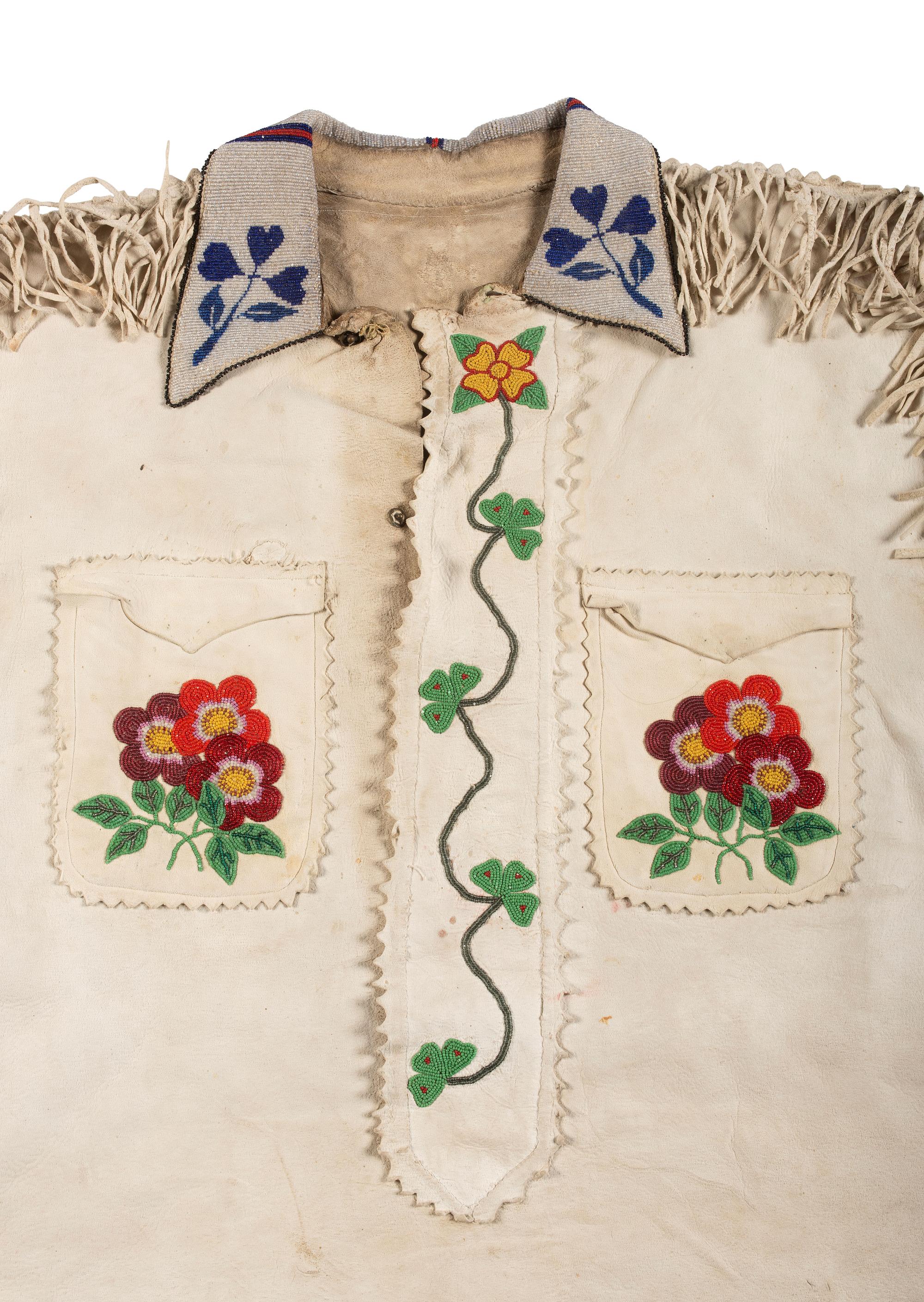 Plateau Beaded Hide Jacket