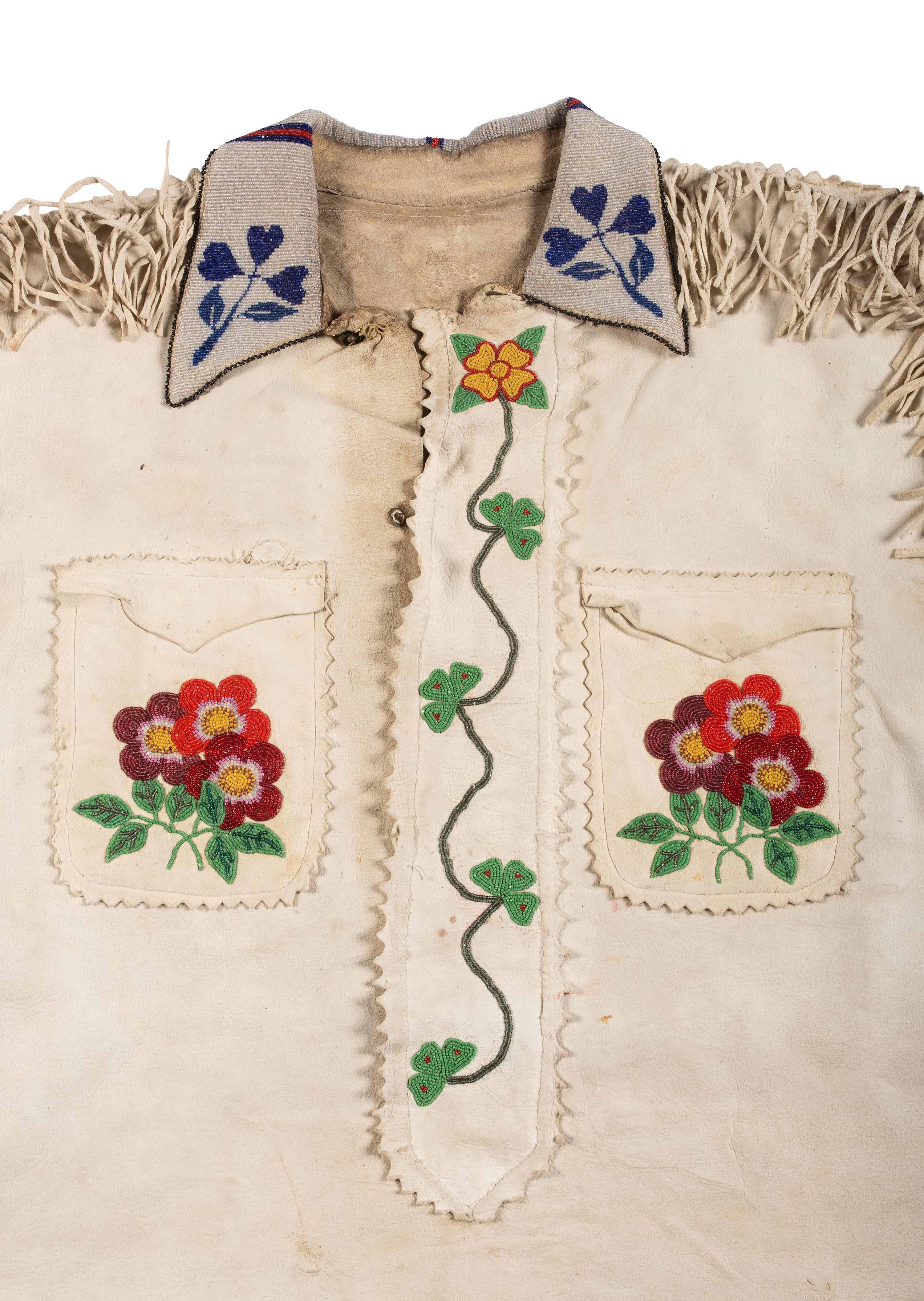 Plateau Beaded Hide Jacket