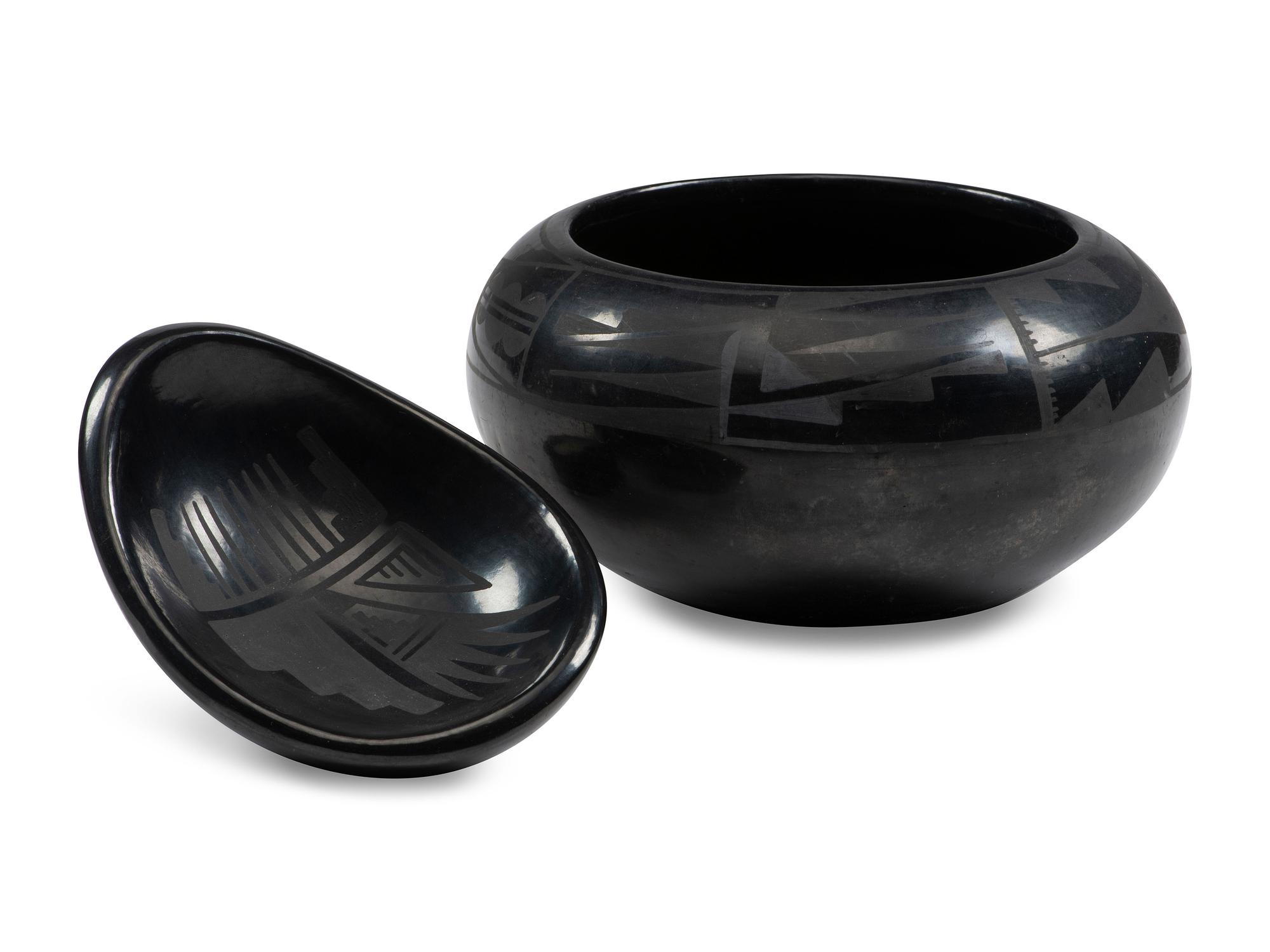 San Ildefonso Blackware Pottery
