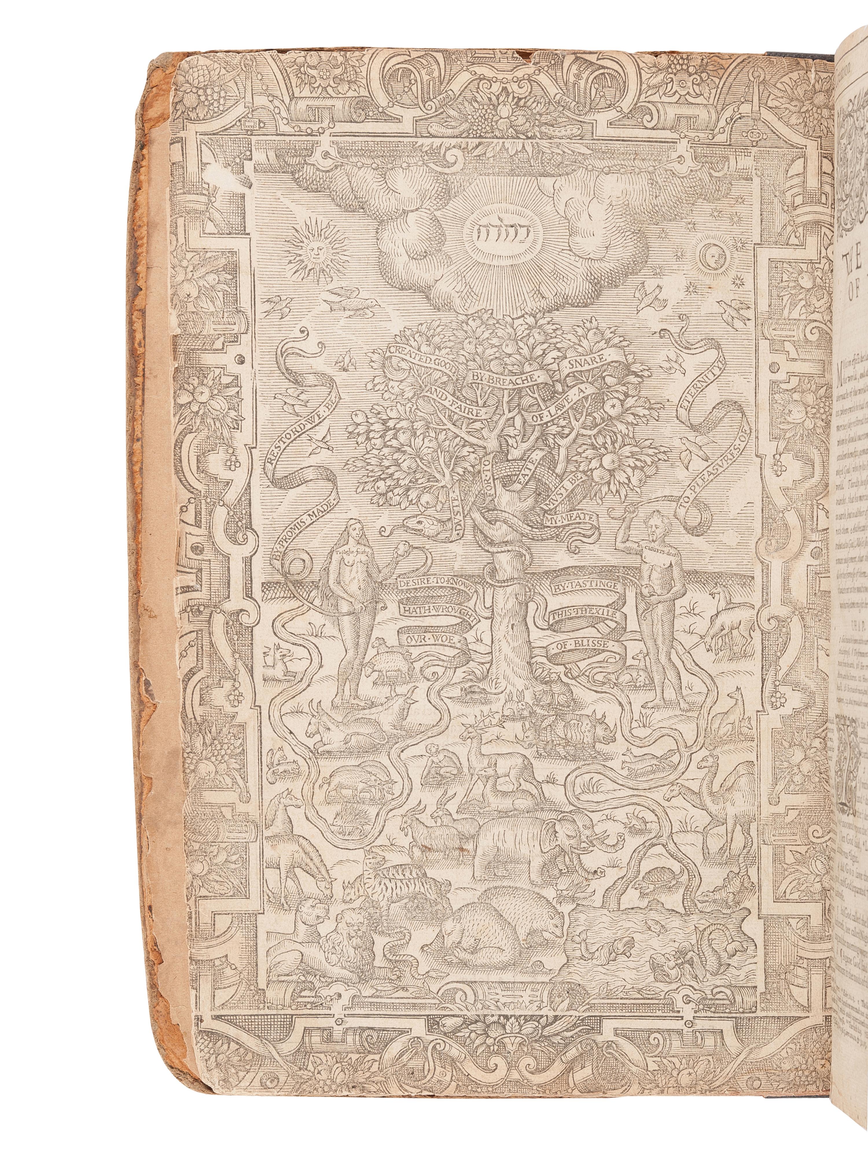 [BIBLE, in English]. [Geneva-Tomson Version]. The Bible; that is, The Holy Scriptures contained in the Old and New Testament . London: Robert Barker, 1607.