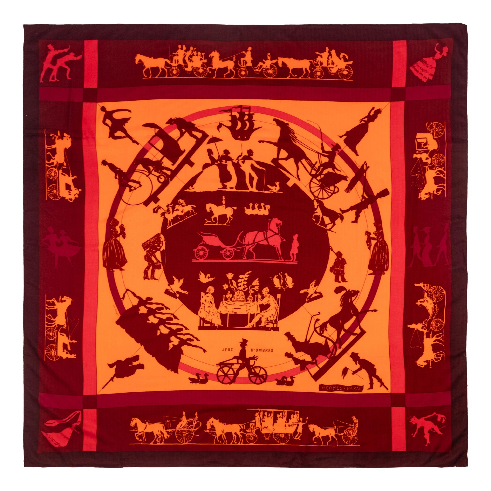 Hermès Cashmere-Blend Scarf 140