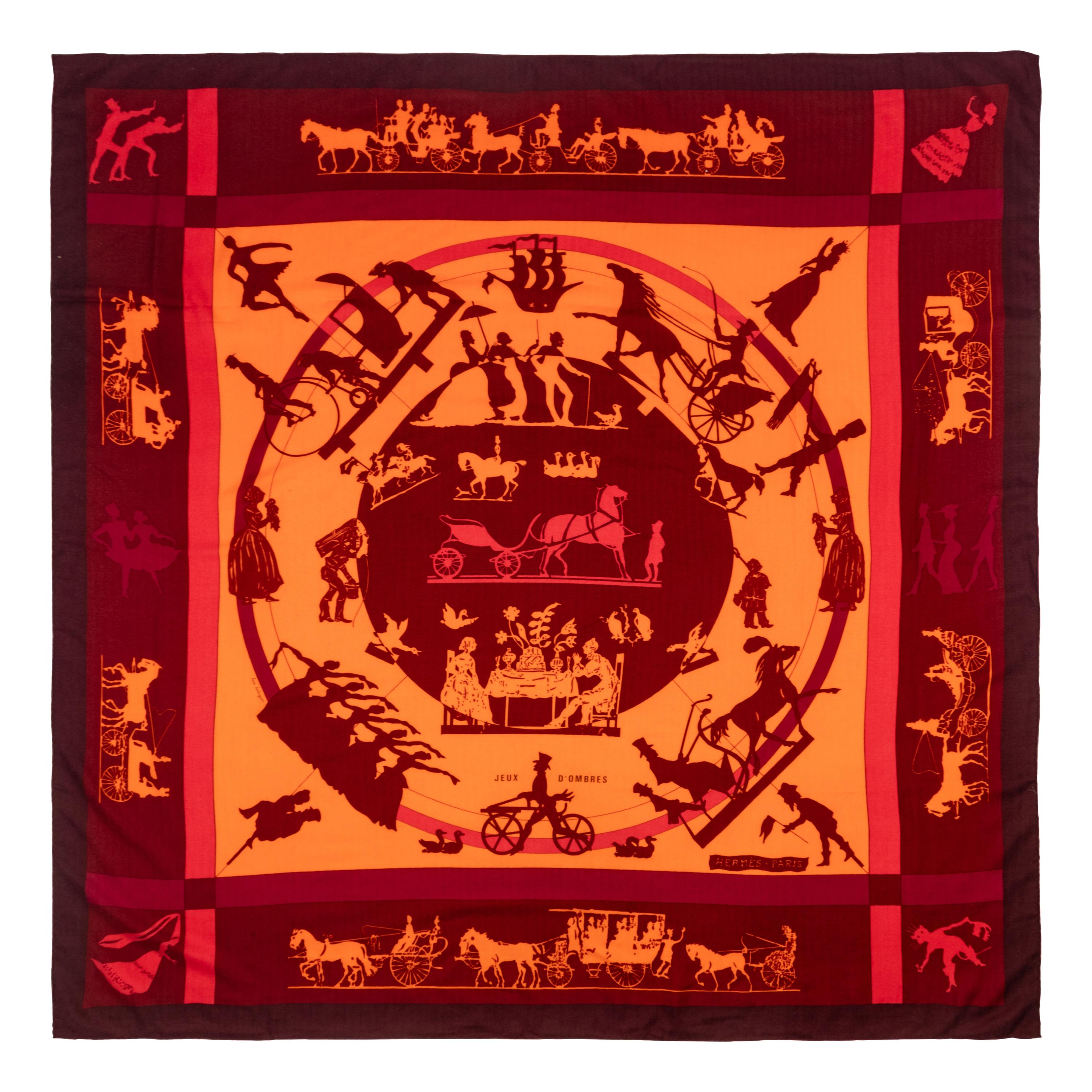 Hermès Cashmere-Blend Scarf 140
