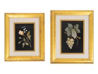 Two Italian Pietra Dura Plaques — 20TH CENTURY