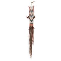 Plains Beaded and Quilled Hair Drop