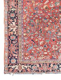 A Heriz Wool Rug