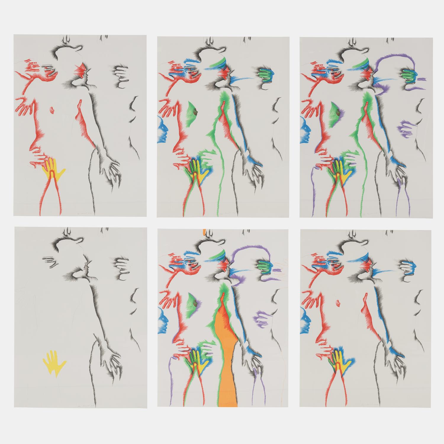 Suite of 6 Lithographs , 1978