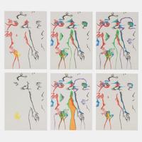 Suite of 6 Lithographs , 1978