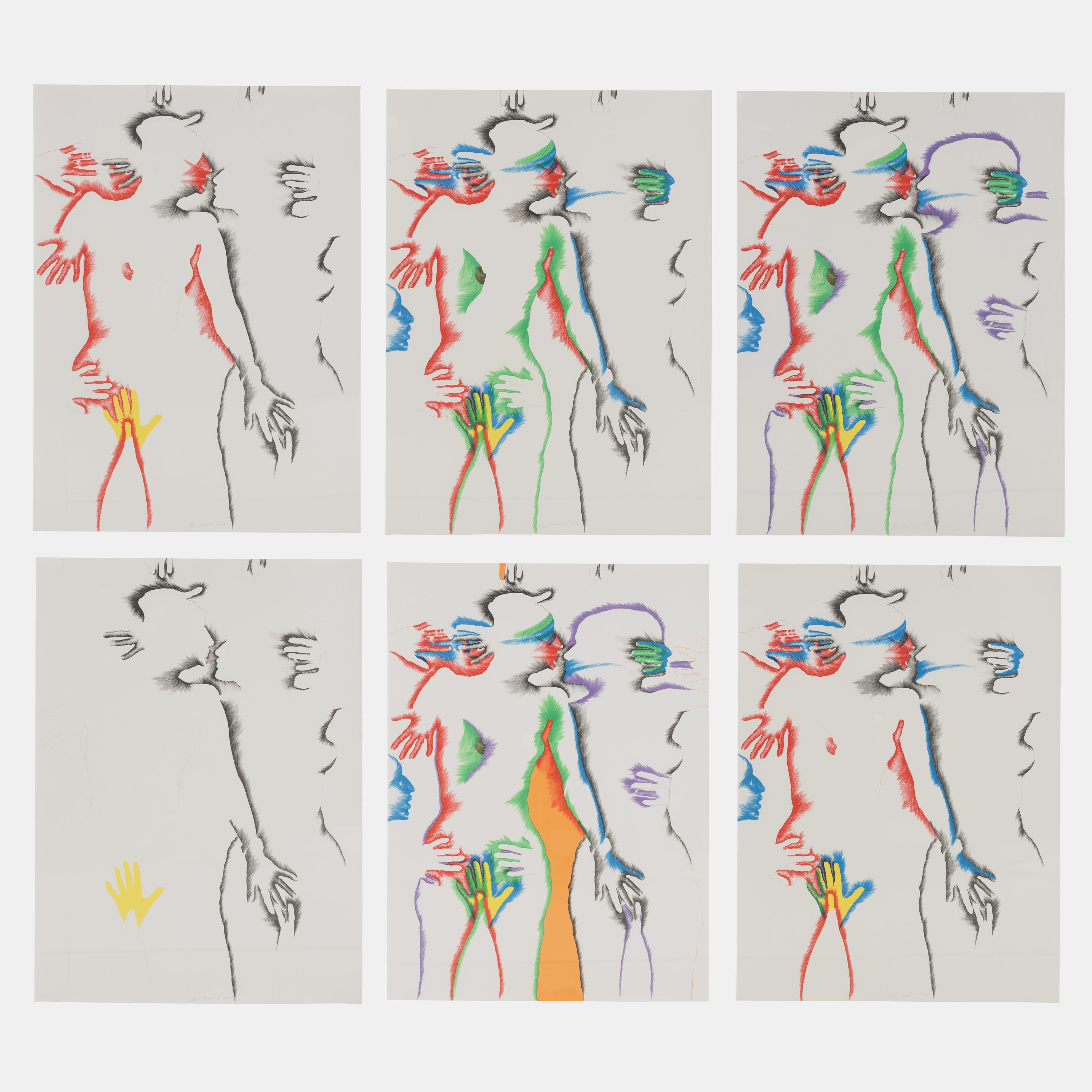 Suite of 6 Lithographs , 1978