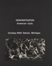 [Counterculture] Demonstration American-style October, 1969 Detroit, Michigan