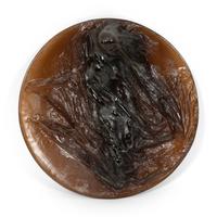 A Daum Pâte de Verre Venus Drapée Plaque