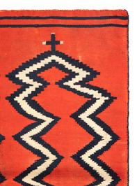 Navajo Late Classic Child's Blanket Weaving / Rug