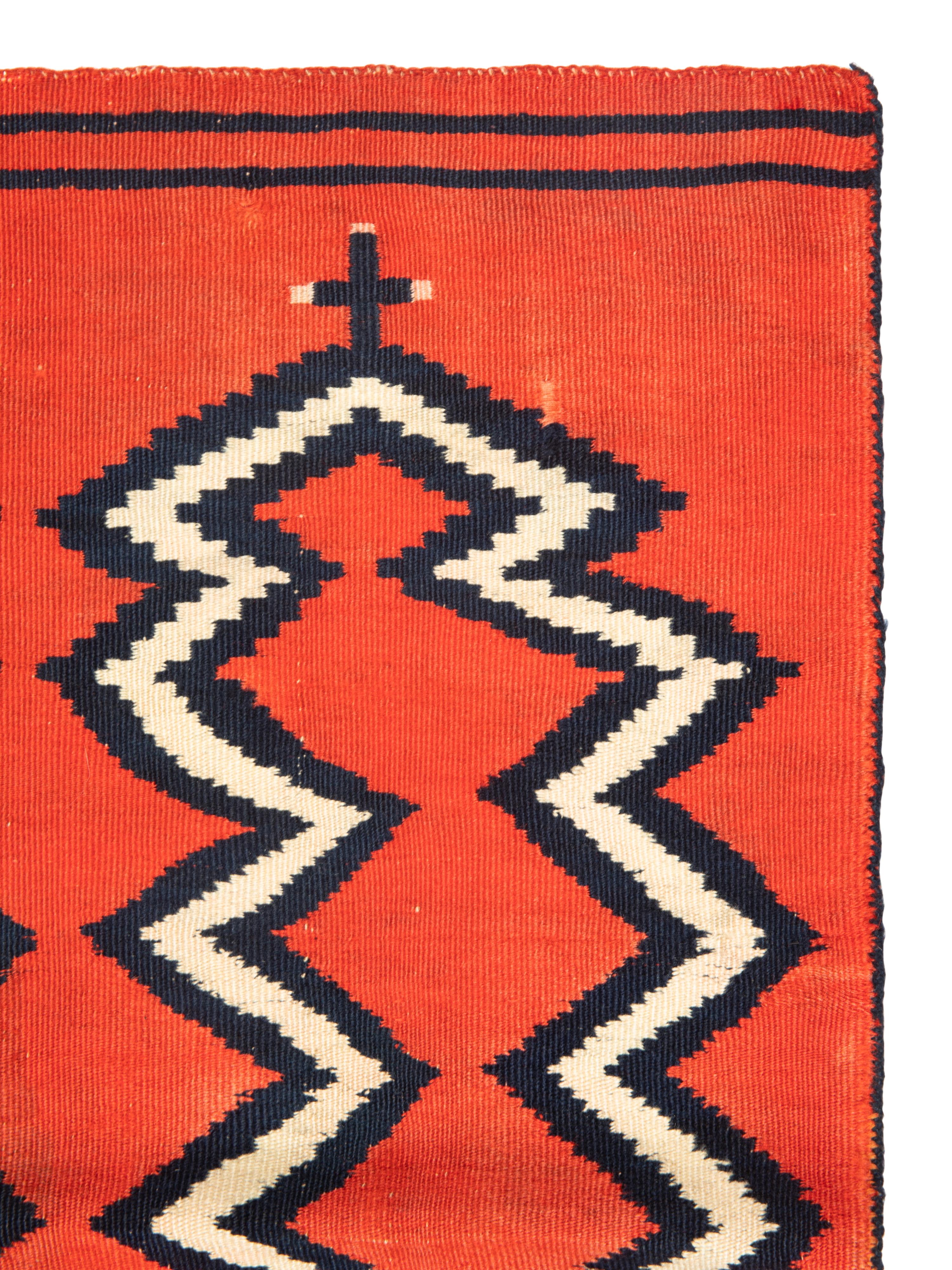 Navajo Late Classic Child's Blanket Weaving / Rug