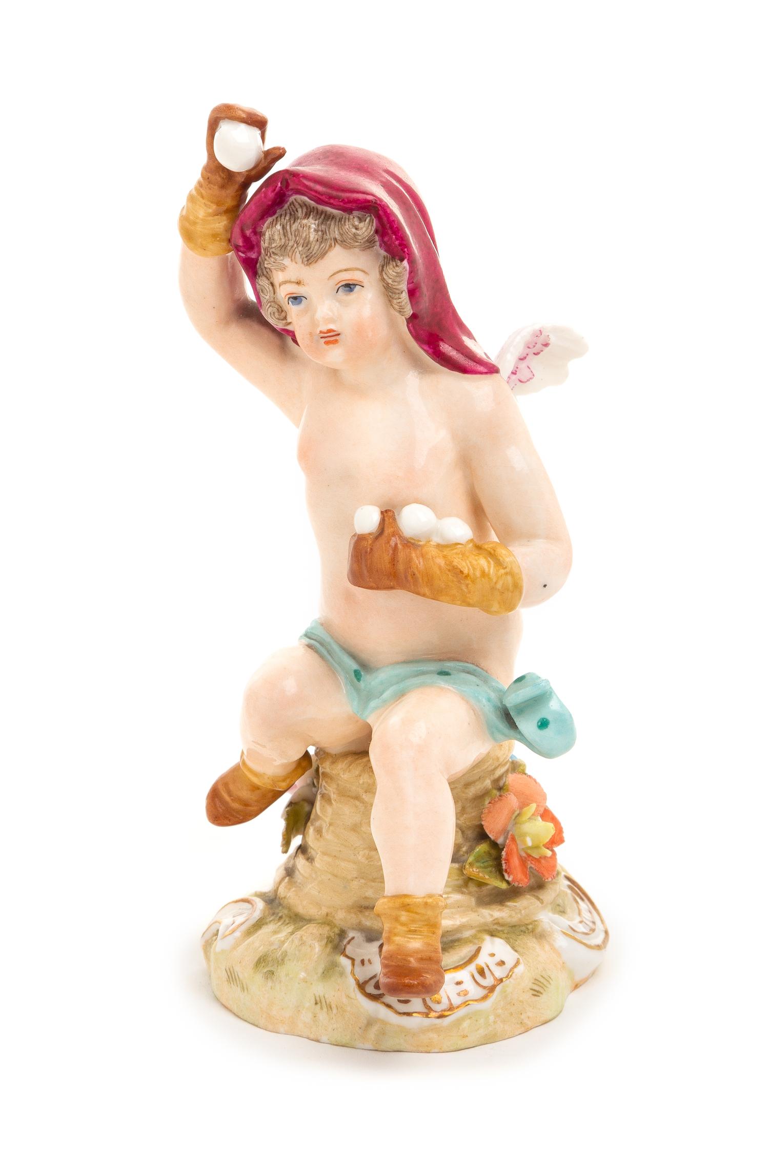 A Carl Thieme Porcelain Figure Height 5 1/2 inches. — LATE 19TH/EARLY 20TH CENTURY
