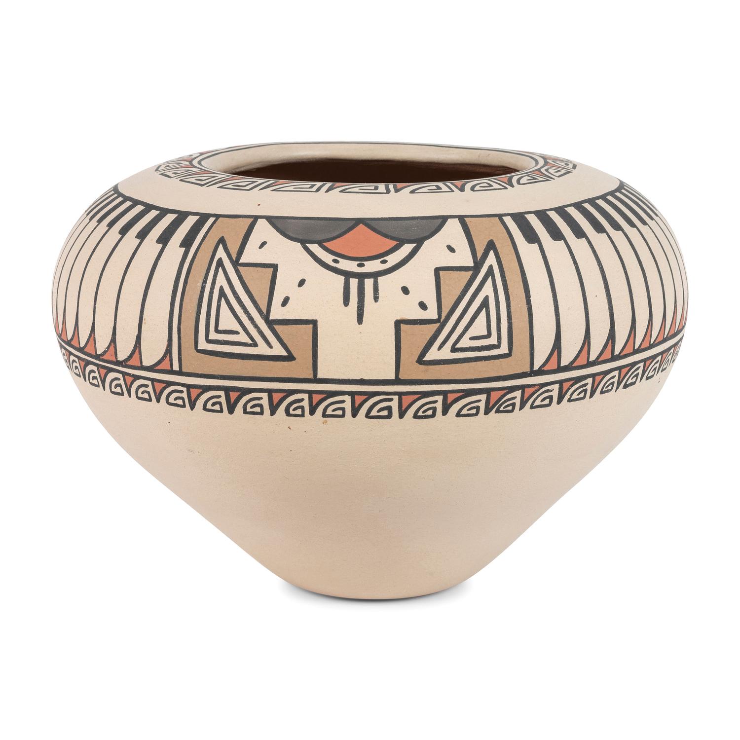 Polychrome Pottery Jar
