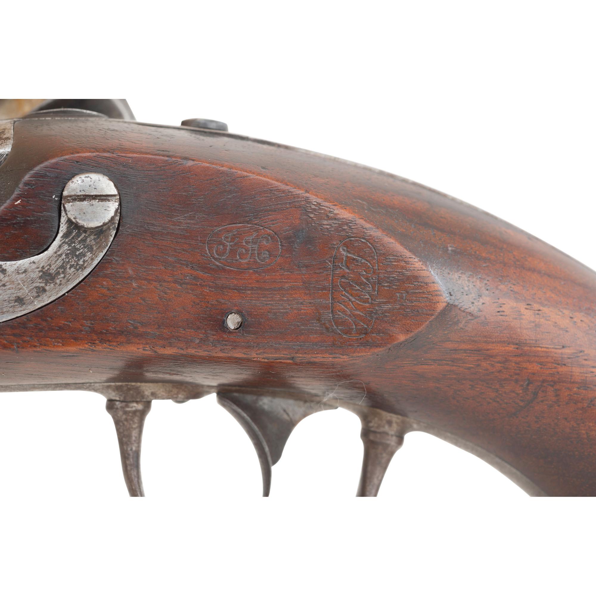 US Model 1836 Flintlock Pistol by Waters