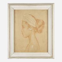 Rudolf Bonnet (Dutch, 1895-1978) Female Figure, Bali