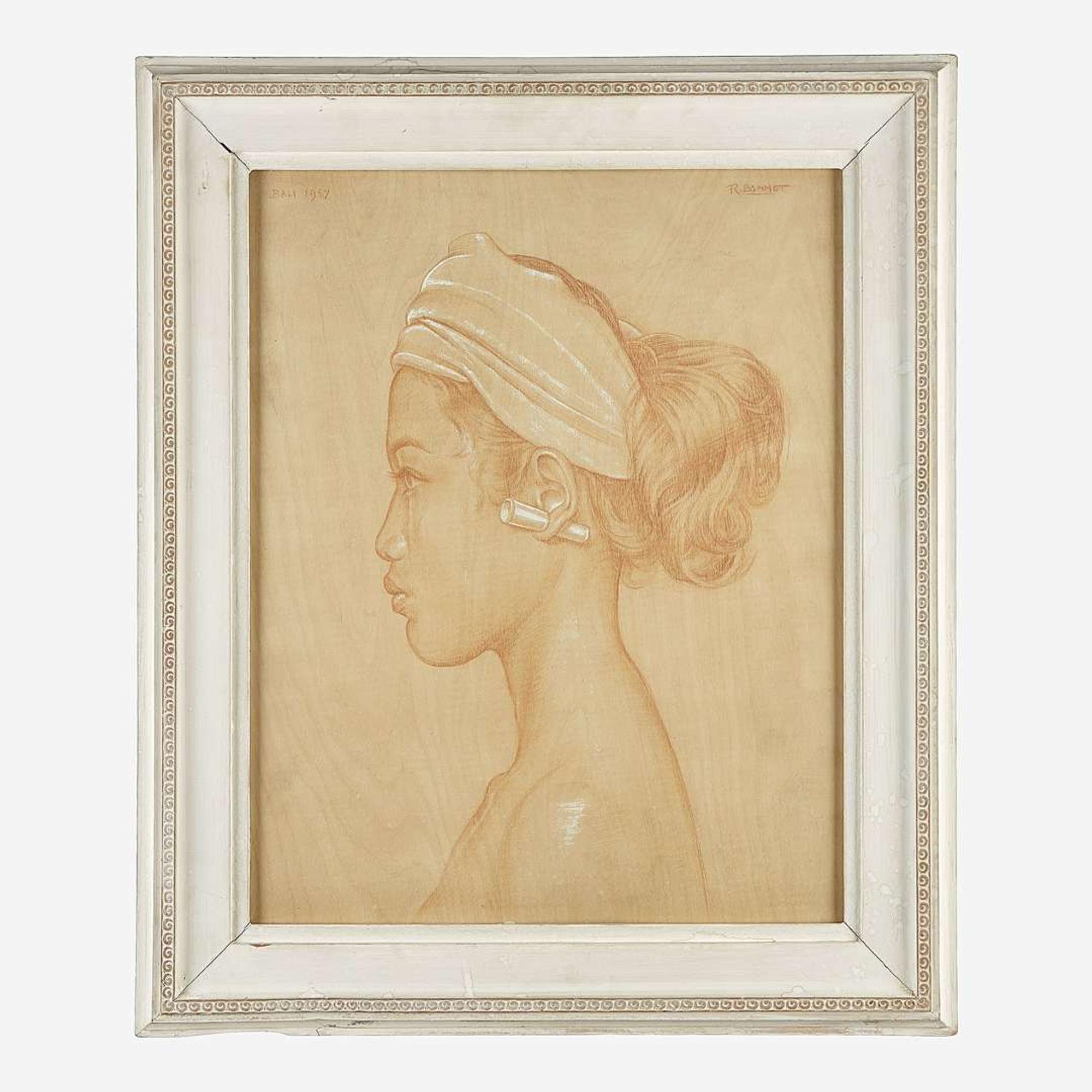 Rudolf Bonnet (Dutch, 1895-1978) Female Figure, Bali