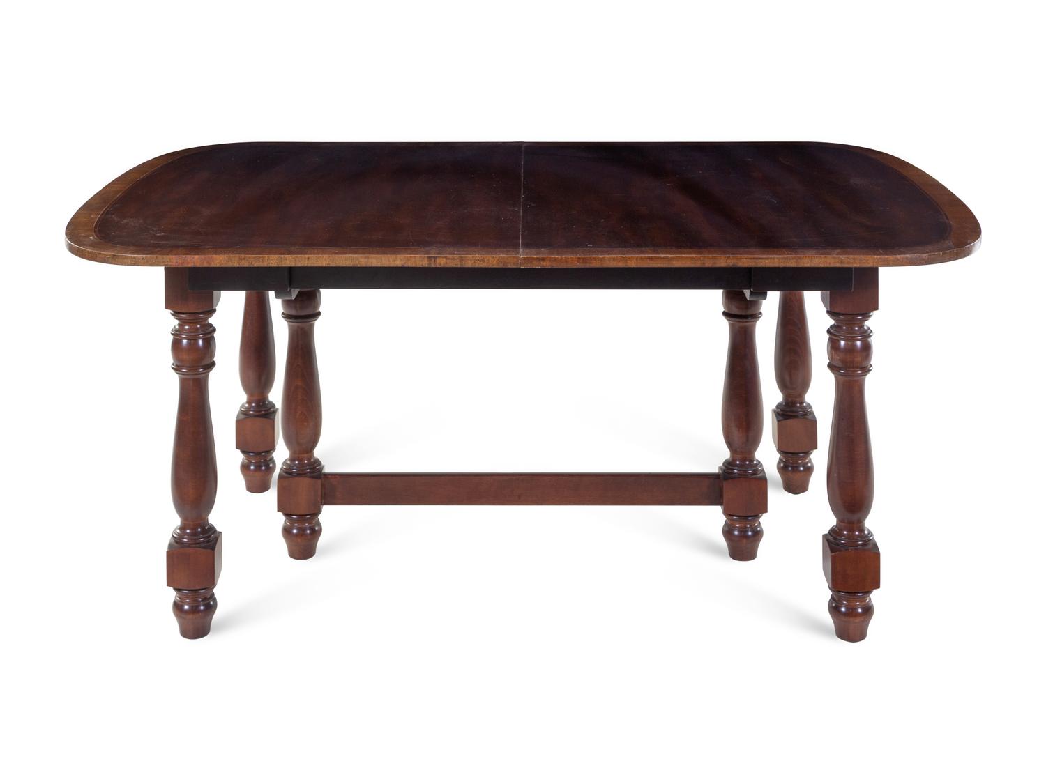 A George III Style Mahogany Dining Table