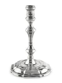 A George II Silver Taperstick