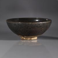 A Chinese Northern Stoneware "Oil Spot" Bowl — 黑釉油滴盌