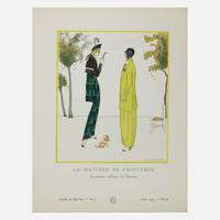 [Children's & Illustrated] [Barbier, George, etc.] Group of 17 Issues of "Gazette du bon ton"