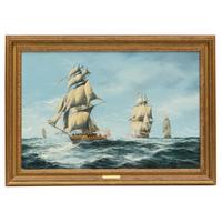 The Chase, The Capture of the American Privateer Schooner Prince de Neufchatel