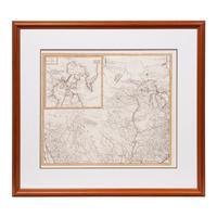 BOWEN, Emmanuel, & John GIBSON. [Generalkarte von Nordamerica samt den Westindischen Inseln Verfasst von Herrn Pownall...MDCCLXXXVIII.] Vienna: Gestochen von J. Stenger, 1788.