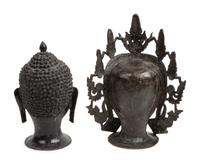 A Group of Southeast Asian Decorative Objects