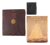 [EARLY PHOTOGRAPHY] 6 images of distinguished subjects, incl. tentatively identified Philadelphians