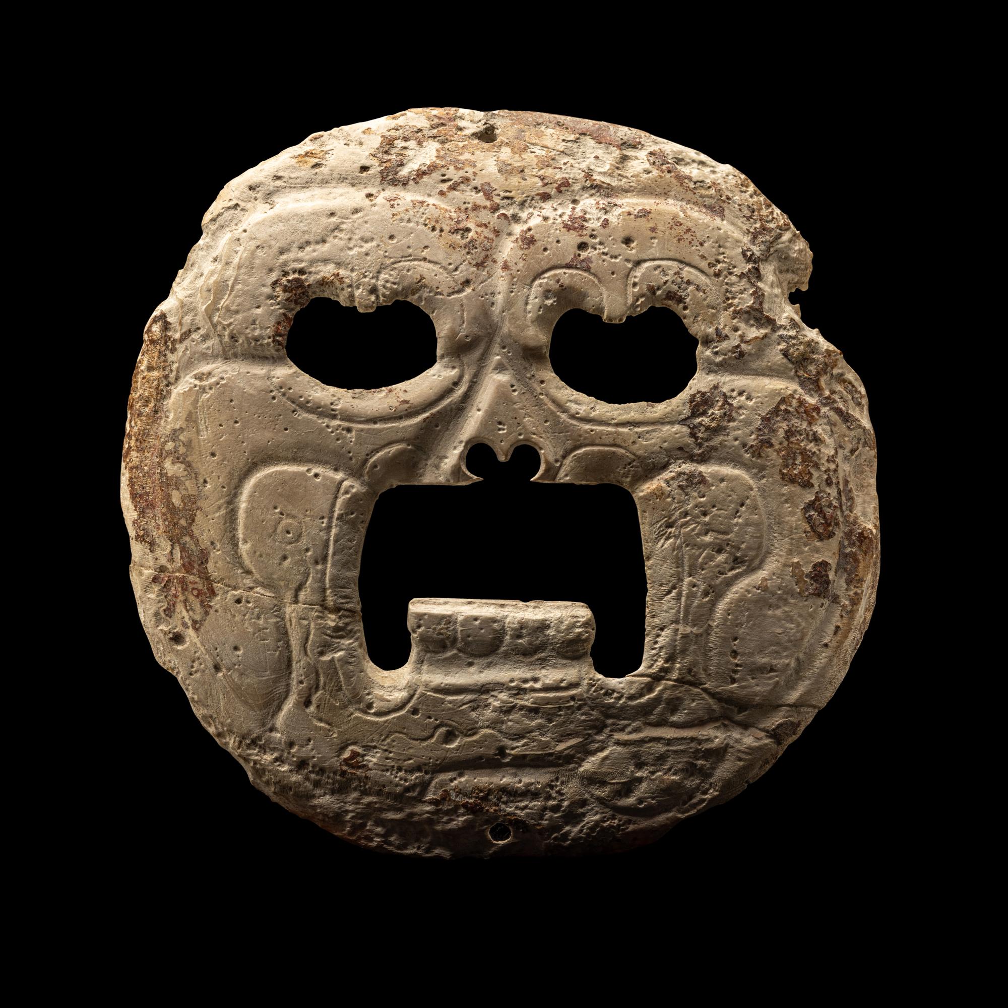 A Maya Face Pendant