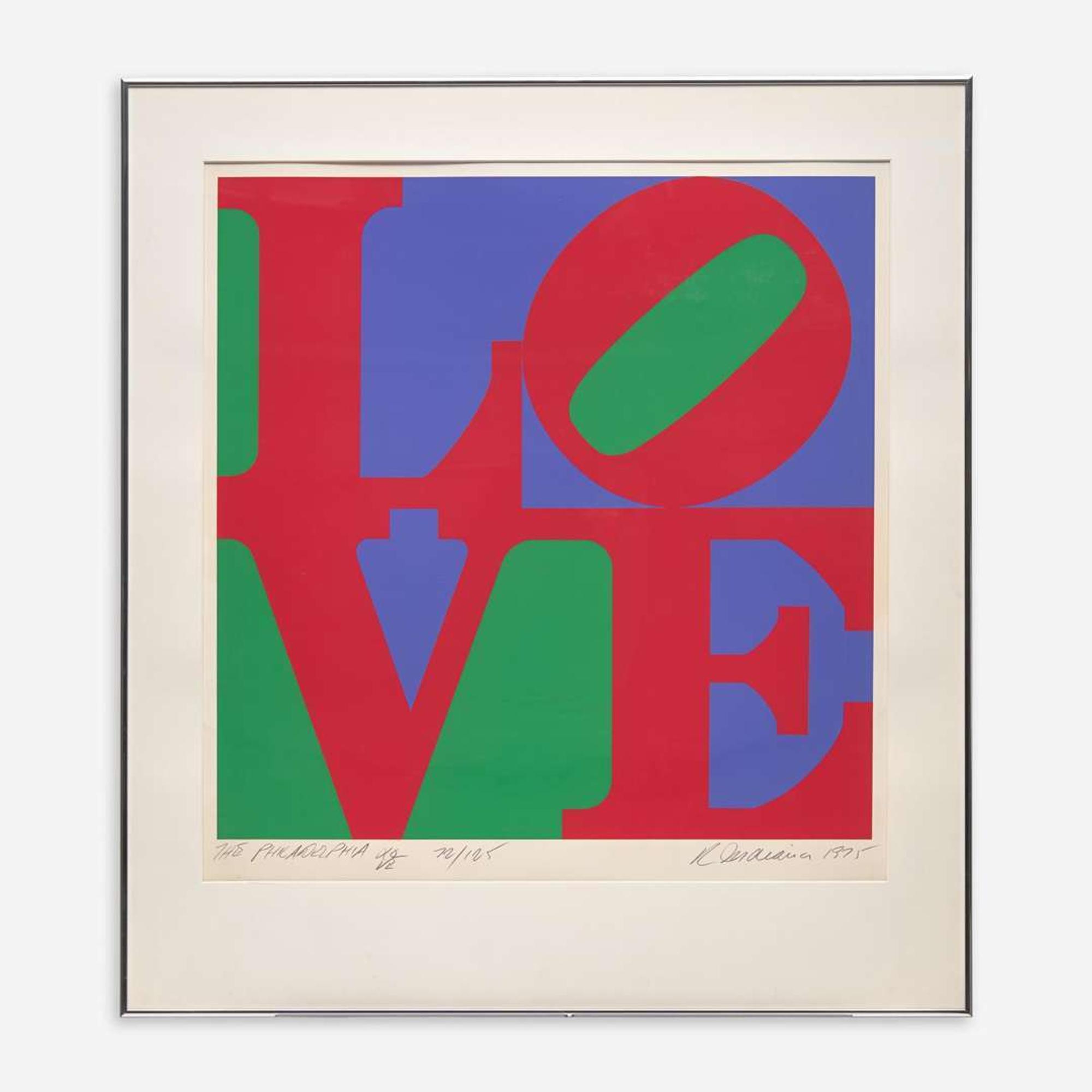 Robert Indiana (American, 1928-2018) The Philadelphia Love