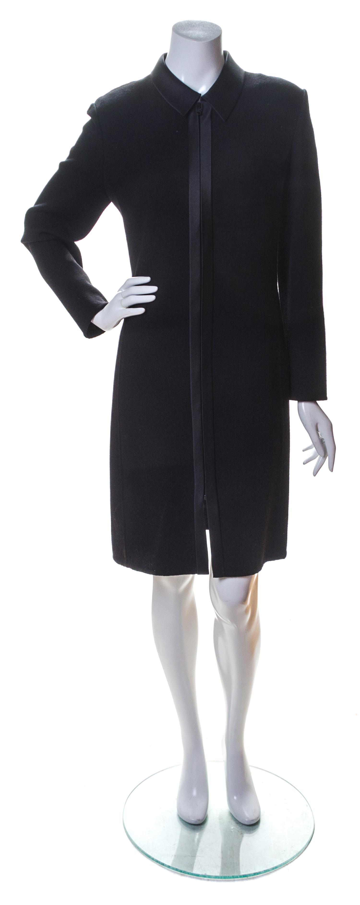 A Bill Blass Black Dress, Size 14.