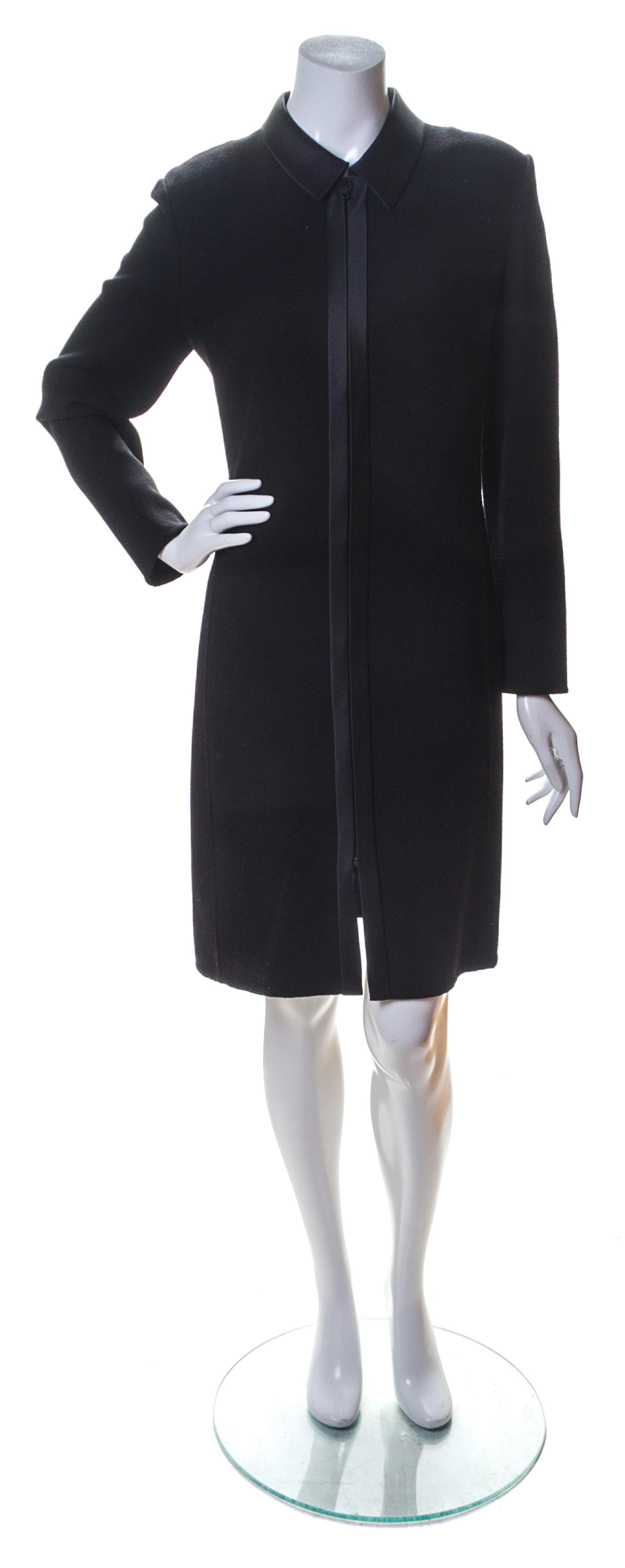 A Bill Blass Black Dress, Size 14.