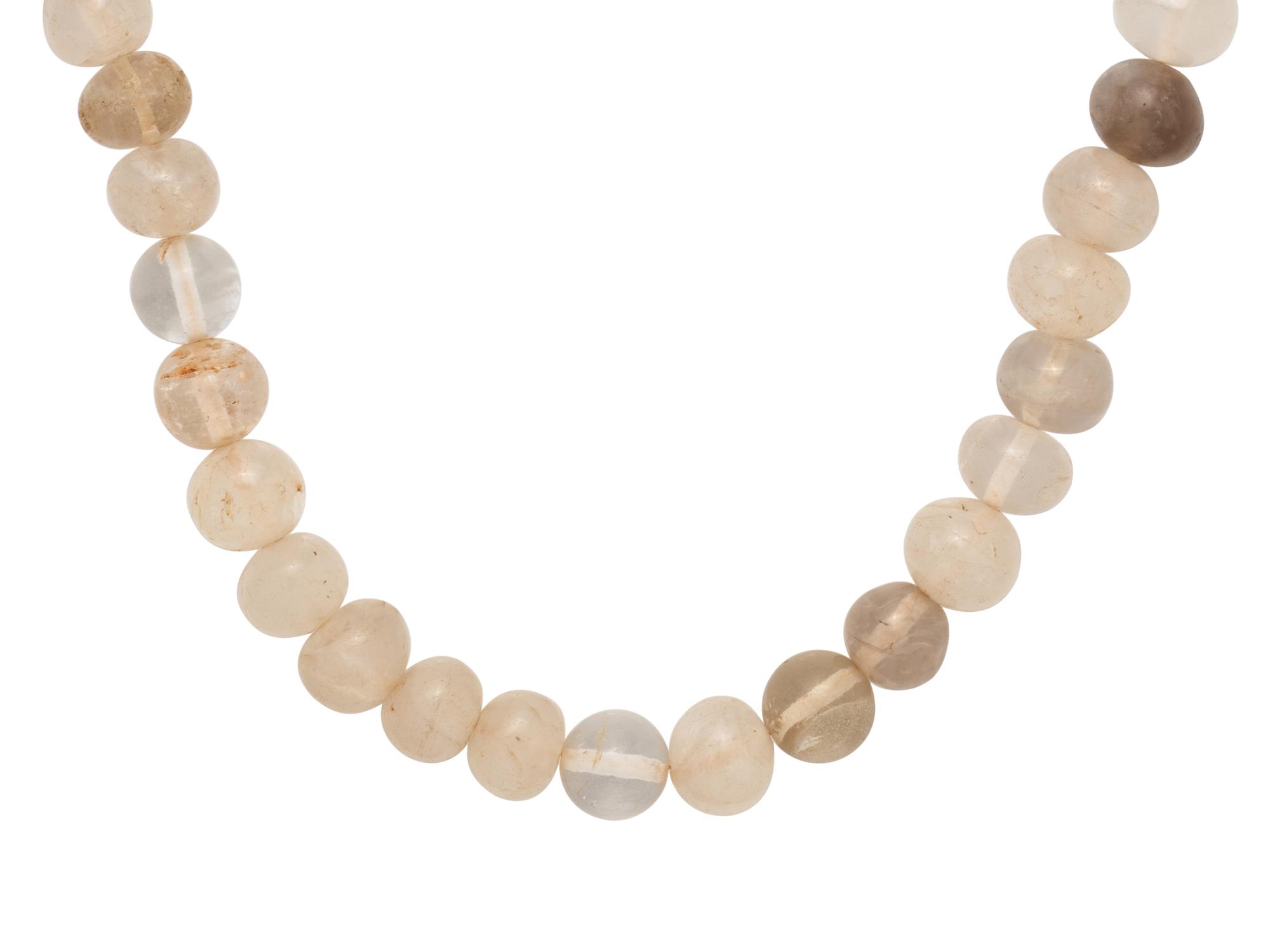 QUARTZ BEAD NECKLACE