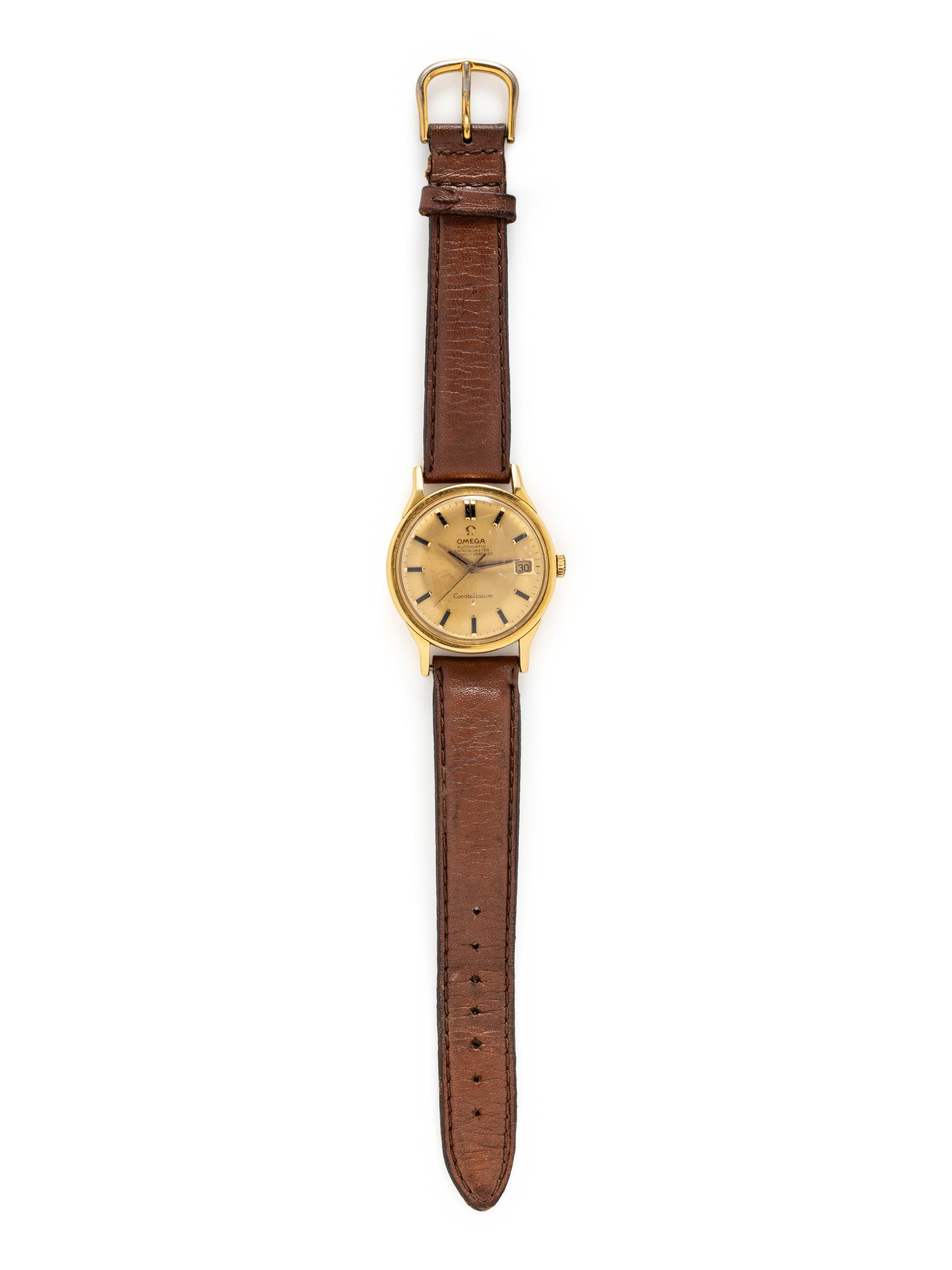 OMEGA, 18K YELLOW GOLD 'CONSTELLATION' WATCH