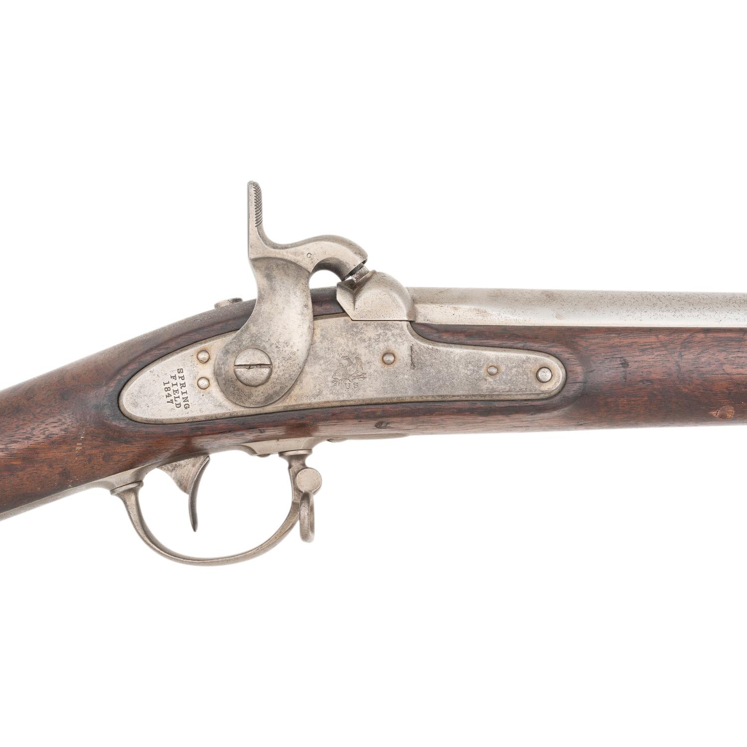 US Model 1842 Springfield Rifled Musket Dated 1847