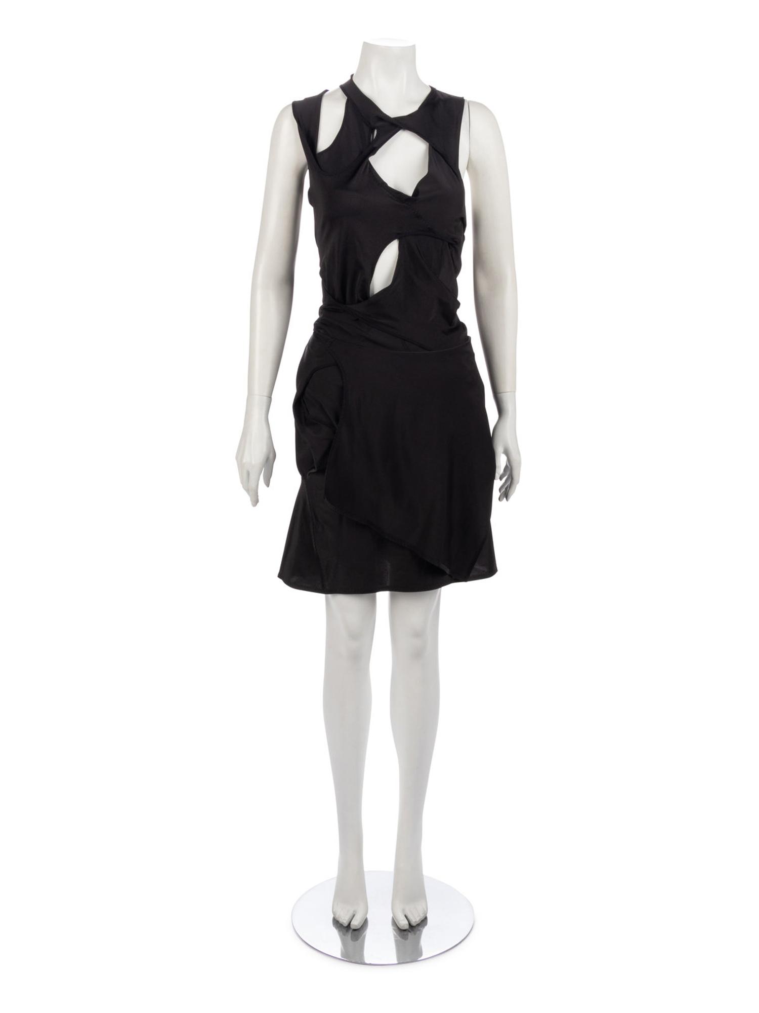 Two Designer Dresses: One Issey Miyake, One Junya Watanabe, ca.2000-2004