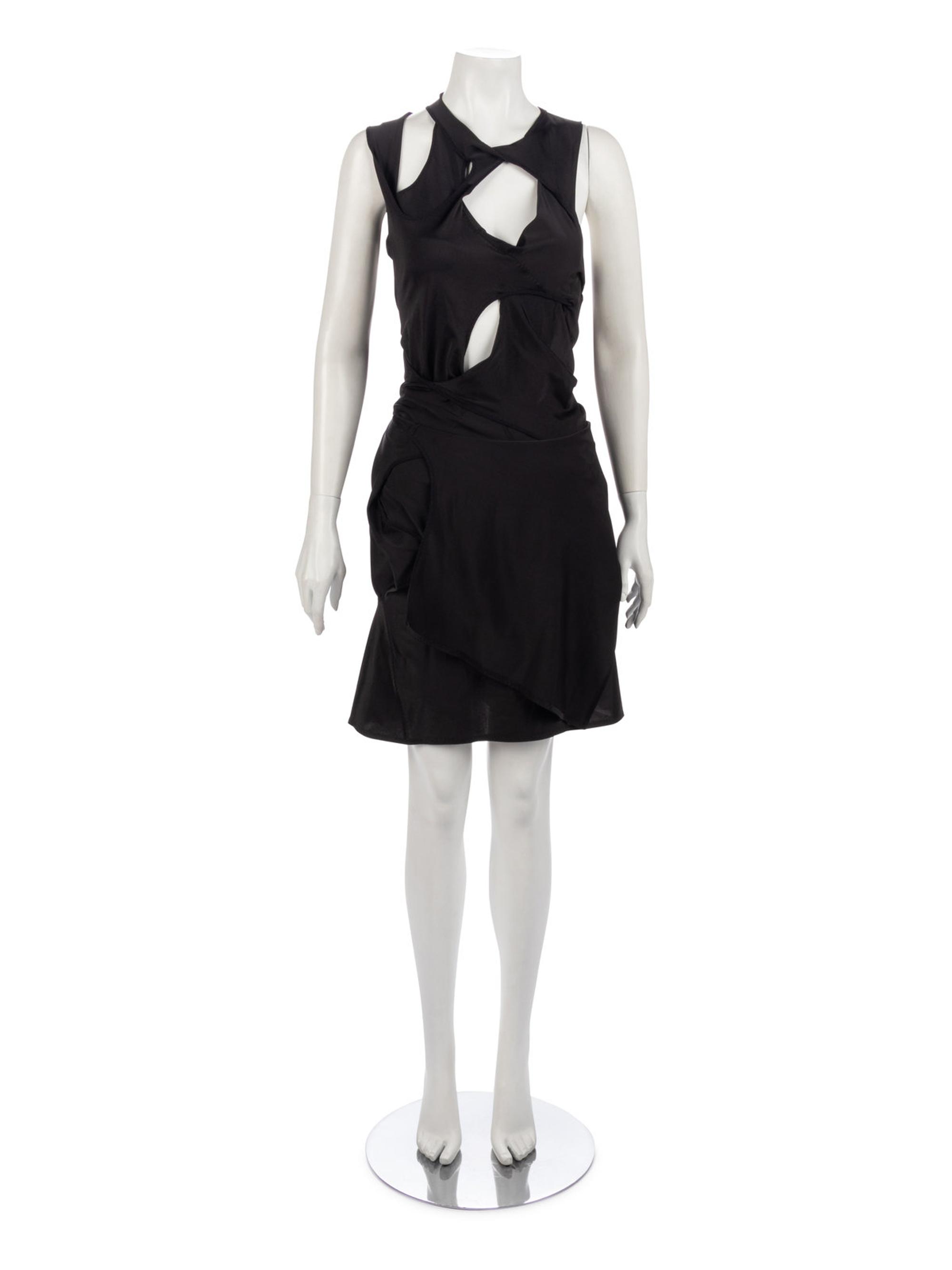 Two Designer Dresses: One Issey Miyake, One Junya Watanabe, ca.2000-2004