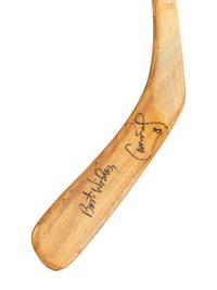 A Cam Neely Signed Autograph Hockey Stick,