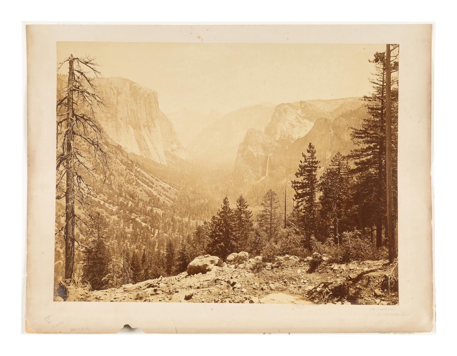WATKINS, Carleton (1829-1916), photographer. Yosemite Valley