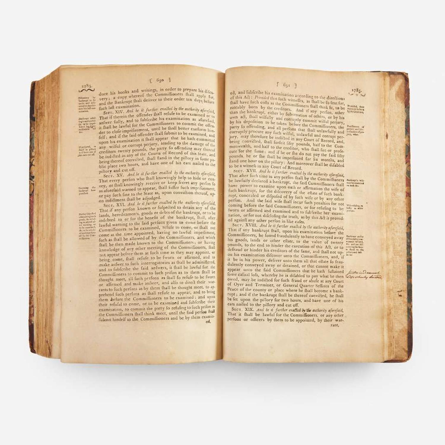 [Pennsylvania] [Biddle, Clement] Laws Enacted in the Sixth General Assembly of the Representatives of the Freemen of the Commonwealth of Pennsylvania...